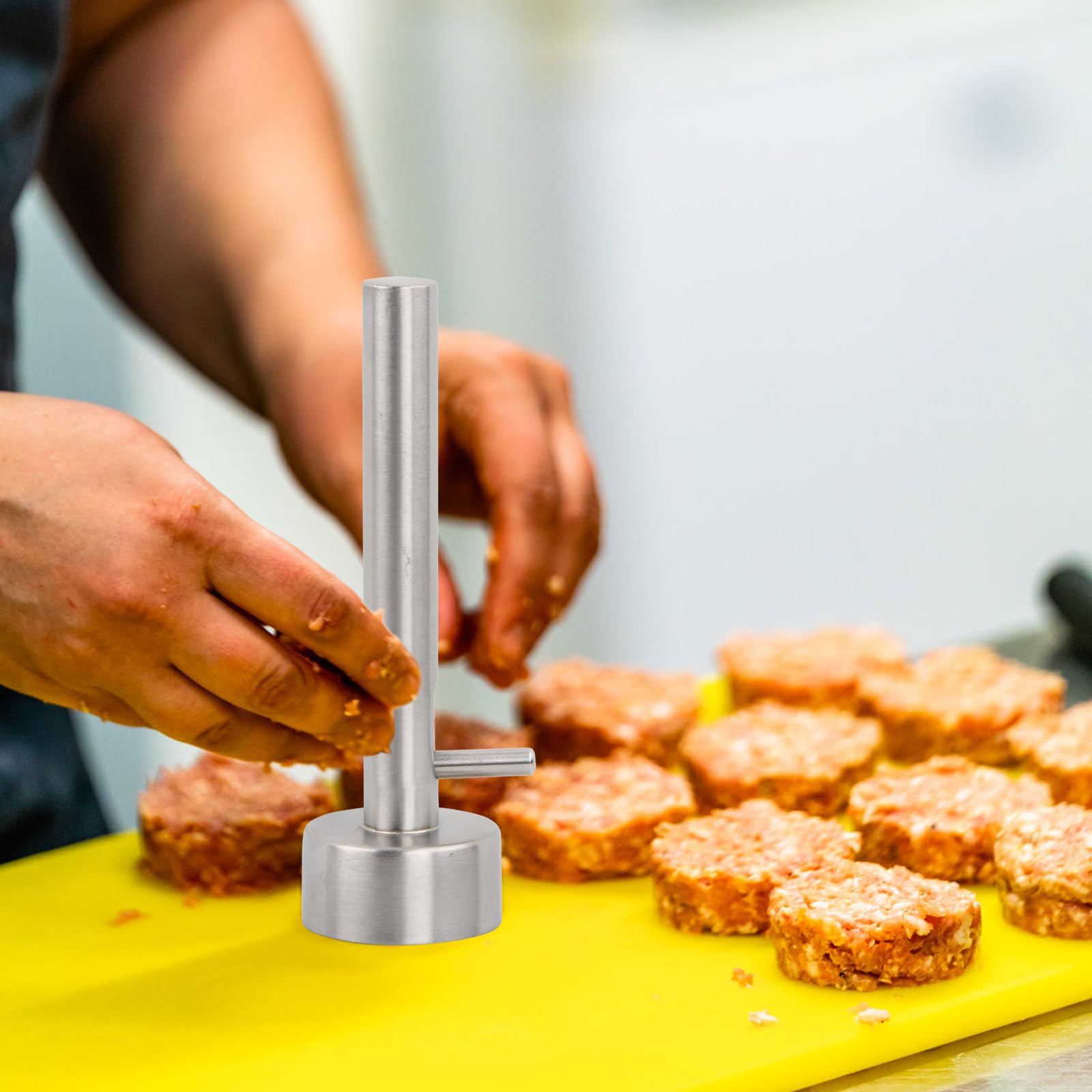 Porzionatore di Falafel, Stampo Falafel 4 cm, Paletta per Falafel, Cucchiaio Falafel in Acciaio Inossidabile per Deliziose Palline di Falafel e Polpette di Carne e Utensili da Cucina