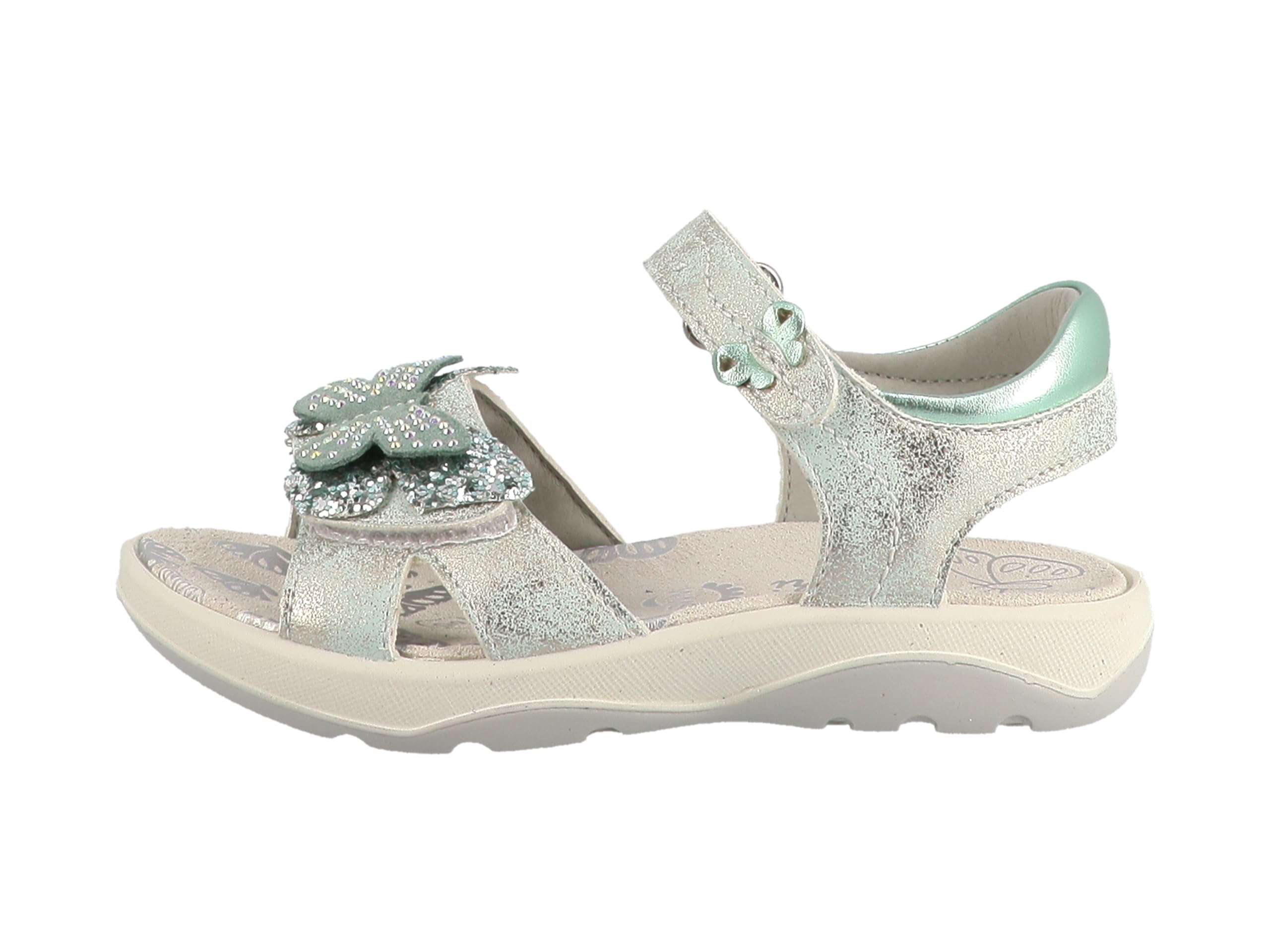 Lurchi 74L2003002, Female Sandal, turkis,