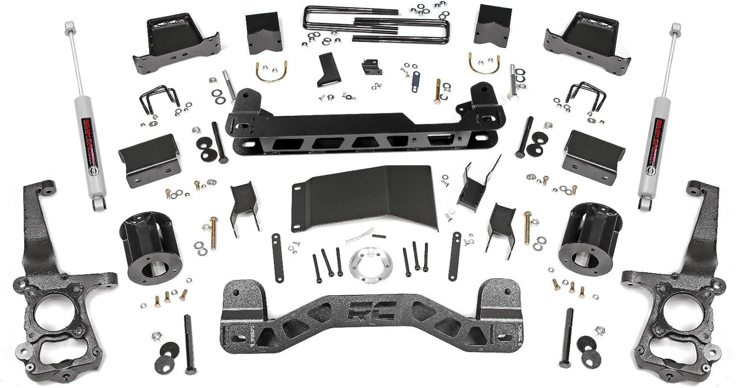 Rough Country 6" Suspension Lift Kit for 2015-2020 Ford F-150 4WD