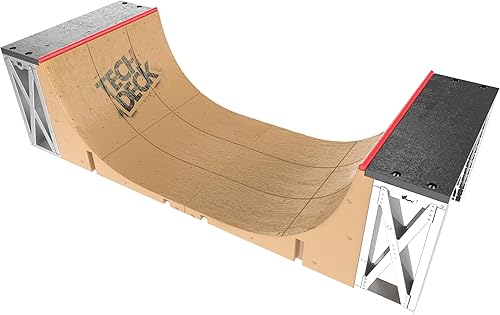 Miniatura 6 de TECH DECK - Rampa de medio tubo definitiva y tabla de dedos exclusiva de modelo Primitive Pro para edades de 6 años en adelante