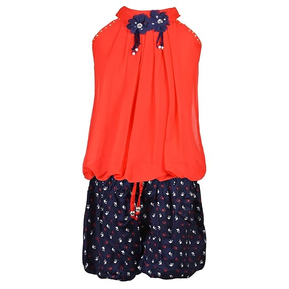 Aarika Girls A-Line Mini Dress