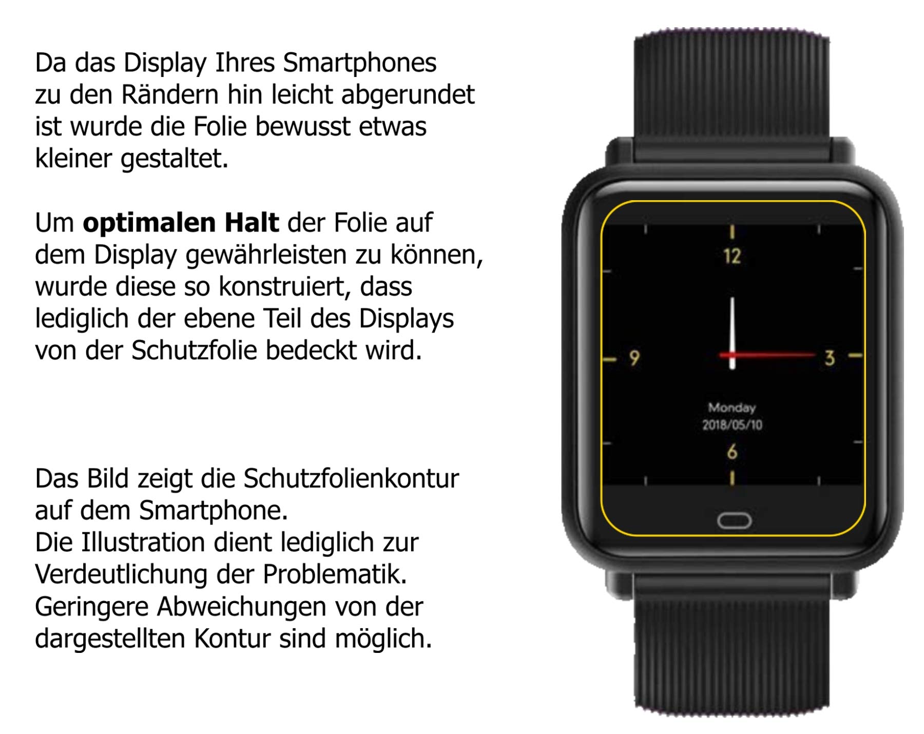 Rango Davanti a voi muscolo pellicola protettiva smartwatch amazon Propriamente