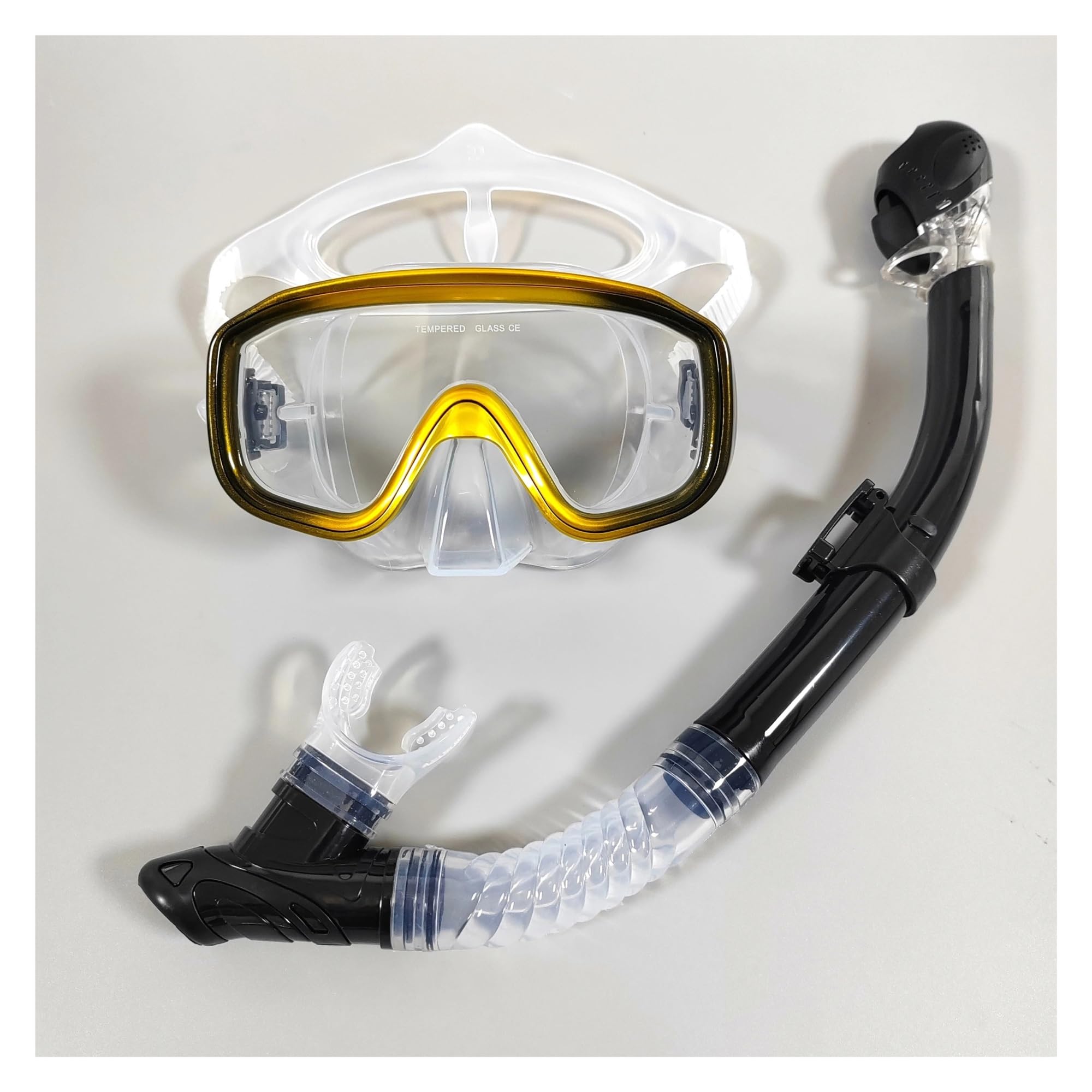 Maschera Subacquea Occhiali da Sub Maschera da Sub Maschera da Snorkeling Completamente asciutta È Molto Adatta per Lo Snorkeling, Le Immersioni subacquee Maschera da Snorkeling(Burgundy)