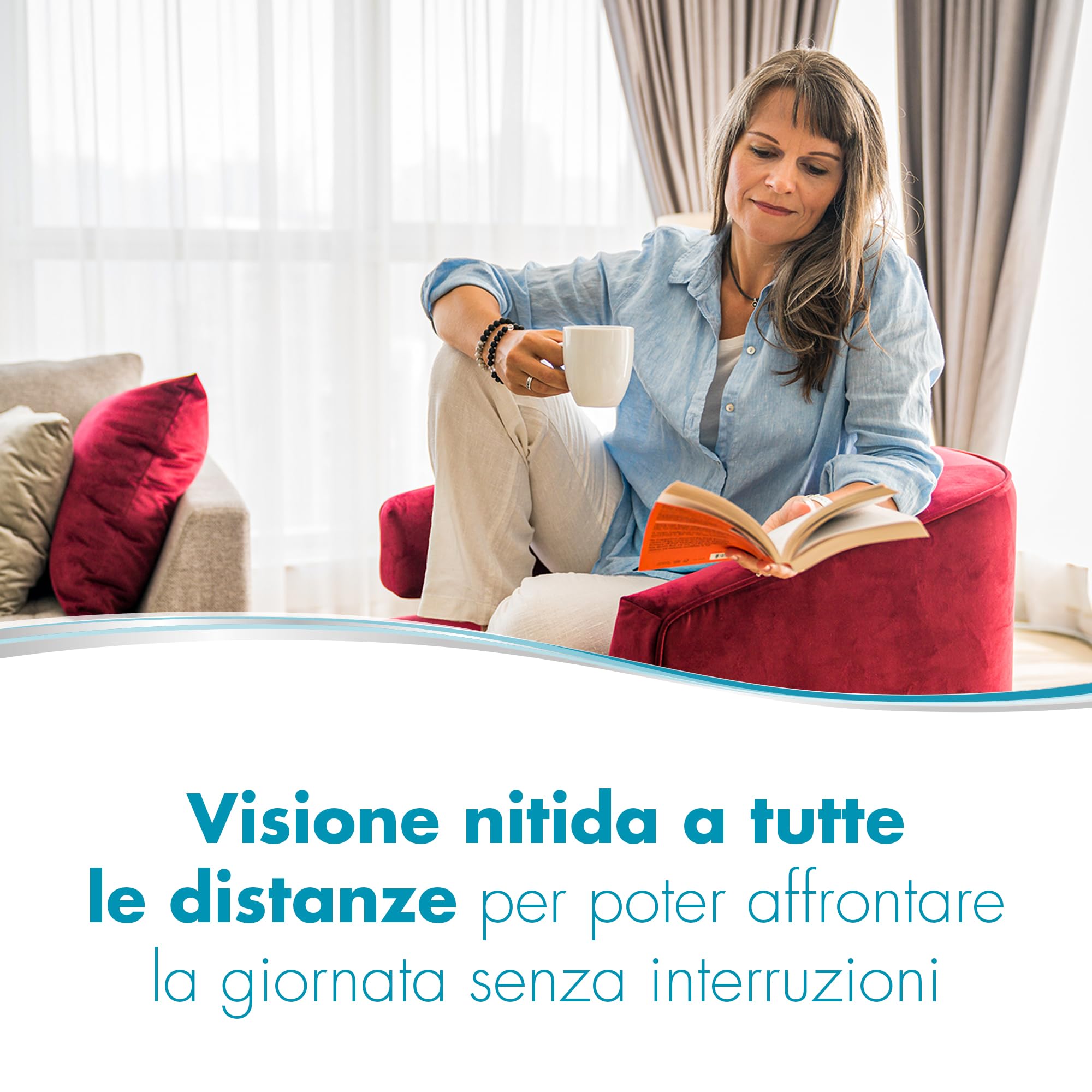 Dailies AquaComfort Plus Multifocal lenti a contatto giornaliere, confezione da 30 lenti / BC 8.7 mm / DIA 14.0 mm / ADD HIGH / +2.75 diottria