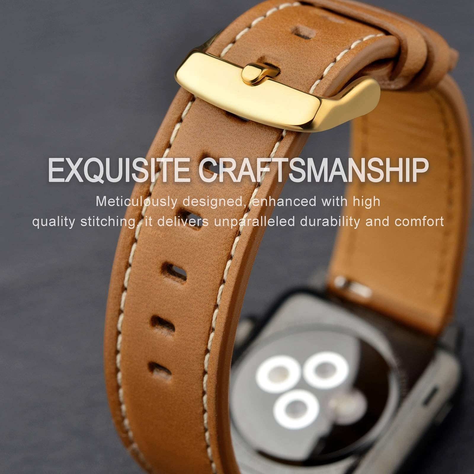 ANNEFIT Pasek do zegarka, 18 mm, 19 mm, 20 mm, 21 mm, 22 mm, szybkie odpinanie, pasek zastępczy z prawdziwej skóry