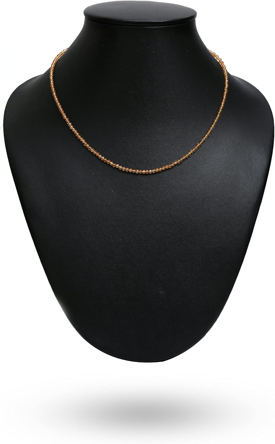Gempires Handmade Beaded Gemstone Necklace Healing Crystal Choker Jewelry Hypoallergenic 18 Inch Gold Plated Elegant Everyday Wear Jewelry