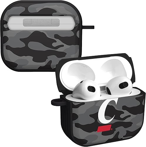 Miniatura 8 de AFFINITY BANDS Cincinnati Bearcats Camo HDX - Funda compatible con Apple AirPods Pro Camo,Champion Series,Clásico,Cincinnati Bearcats,2-Cincinnati