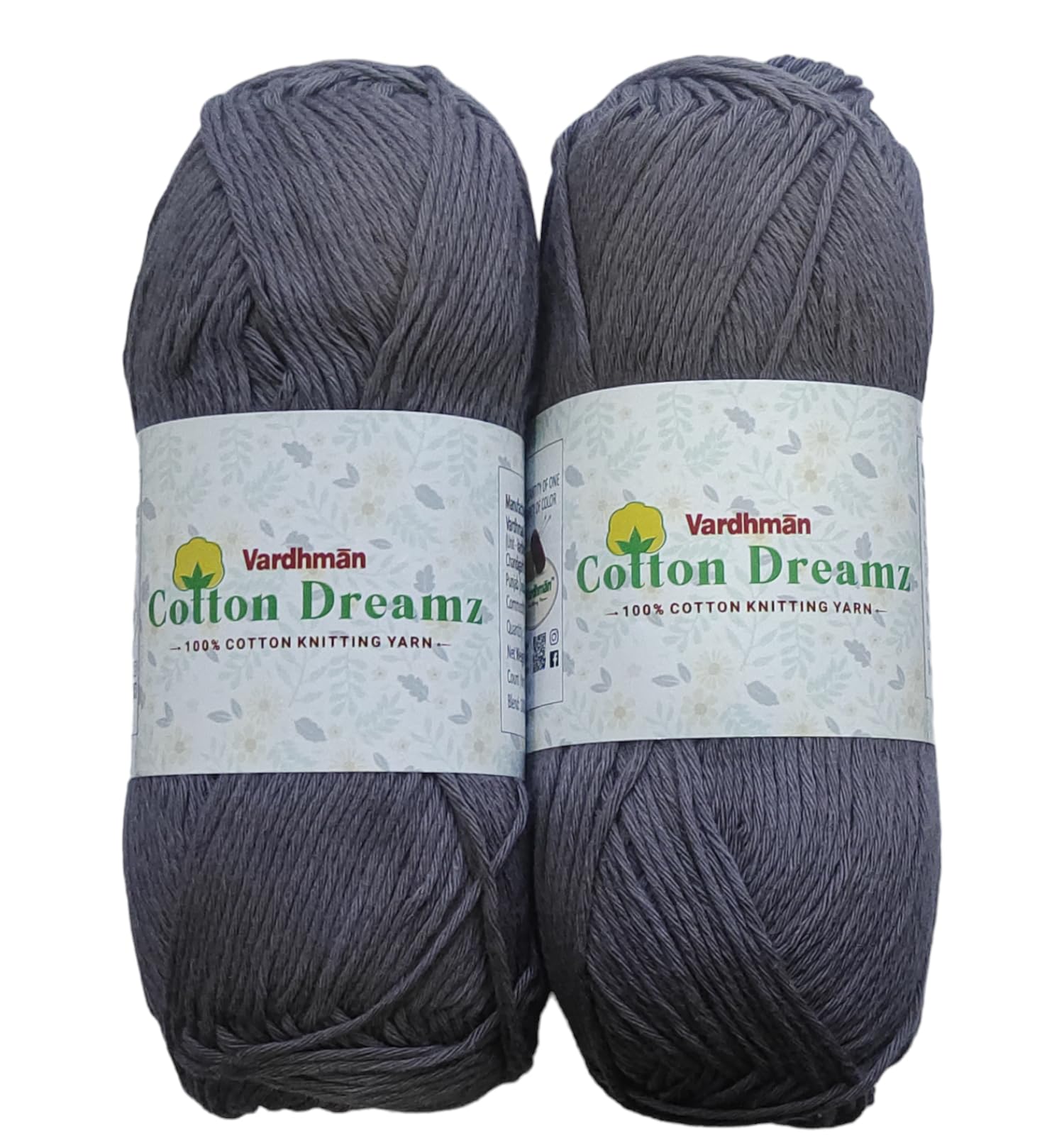NTGS Vardhman Cotton Dreamz -100% Cotton Knitting Yarn (1 Ball 100 Gram Each) Wool, Best Used with Knitting Needles, Crochet Needles Wool Yarn for Knitting (600, CJD026) (B0CST73FLK) Amazon Price History, Amazon Price Tracker