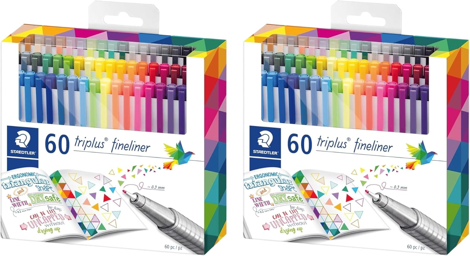 60 Colors - 2 Pack