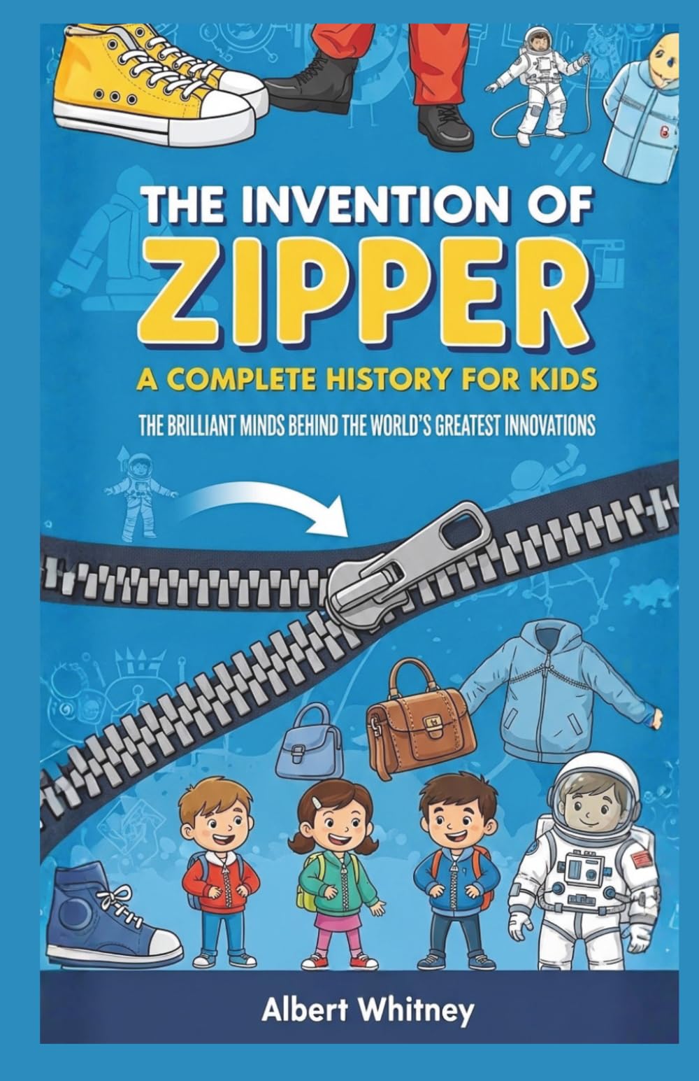 The Invention of Zipper : A Complete History for Kids: The Brilliant Minds Behind the World’s Greatest Innovations (Famous Inventors and Their Inventions for Kids)