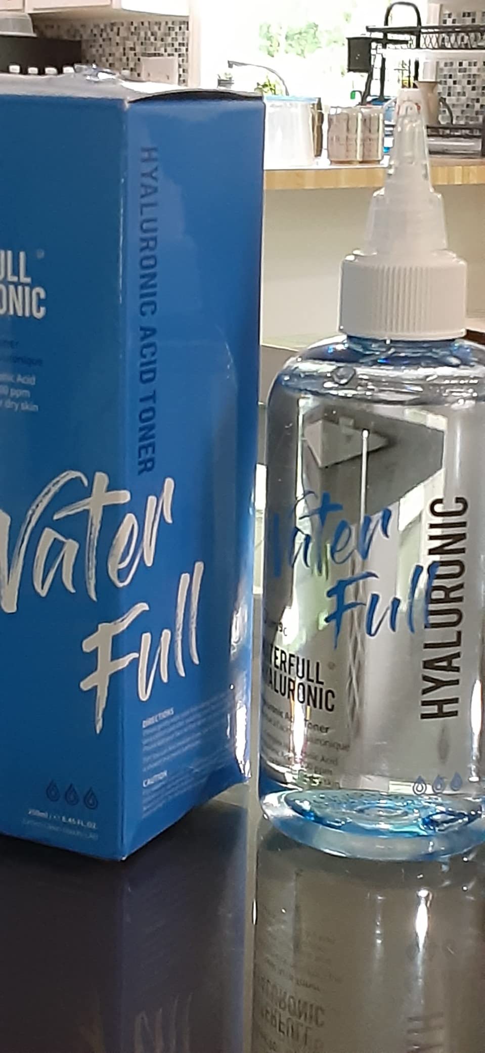 Jumiso Waterfull Hyaluronic Toner 250ml | Face Moisturizer, Facial Toner for All Skin Types, Daily Deep Hydration | Vegan, Fragrance-Free