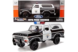 All Star Toys 1978 Ford Bronco Ranger XLT California Highway Patrol Diecast Model Car