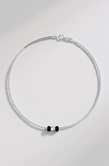 - 925 Silver Anklet for Women, Single | Gifts for Women & Girls