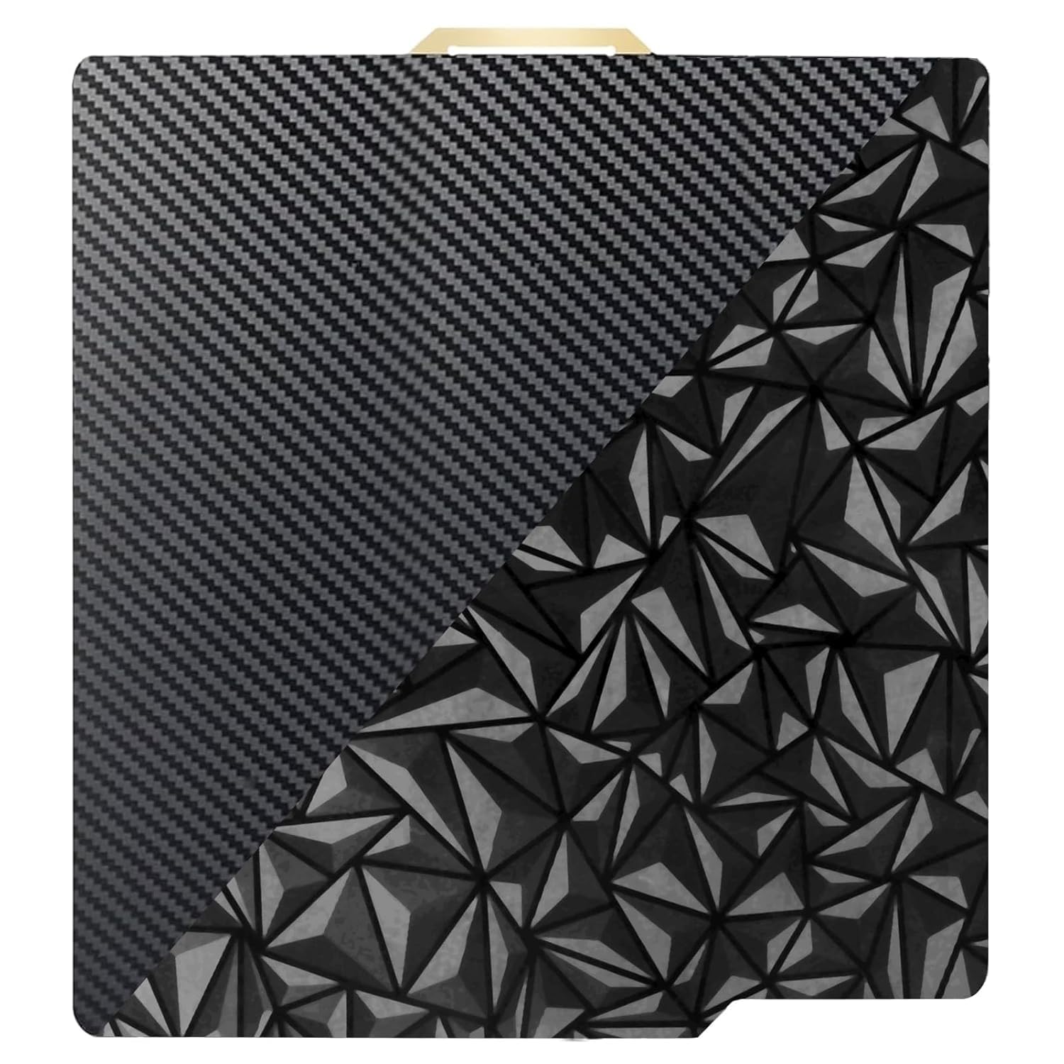 Carbon Fiber & Diamond Build Plate for Bambu Lab A1/X1C/X1/X1E/P1P/P1S – Double-Sided Textured Spring Steel Sheet – 257×257mm-image-23