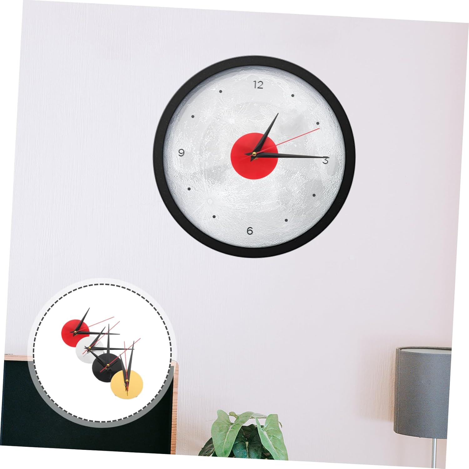 Yardwe 4 Sets Wall Clock DIY Clock Movement Clock Mechanism Repair Parts DIY Clock Replacement Parts Clock Repair Parts Replacement Repair Clock Movement Clock Hands Acrylic Mechanical