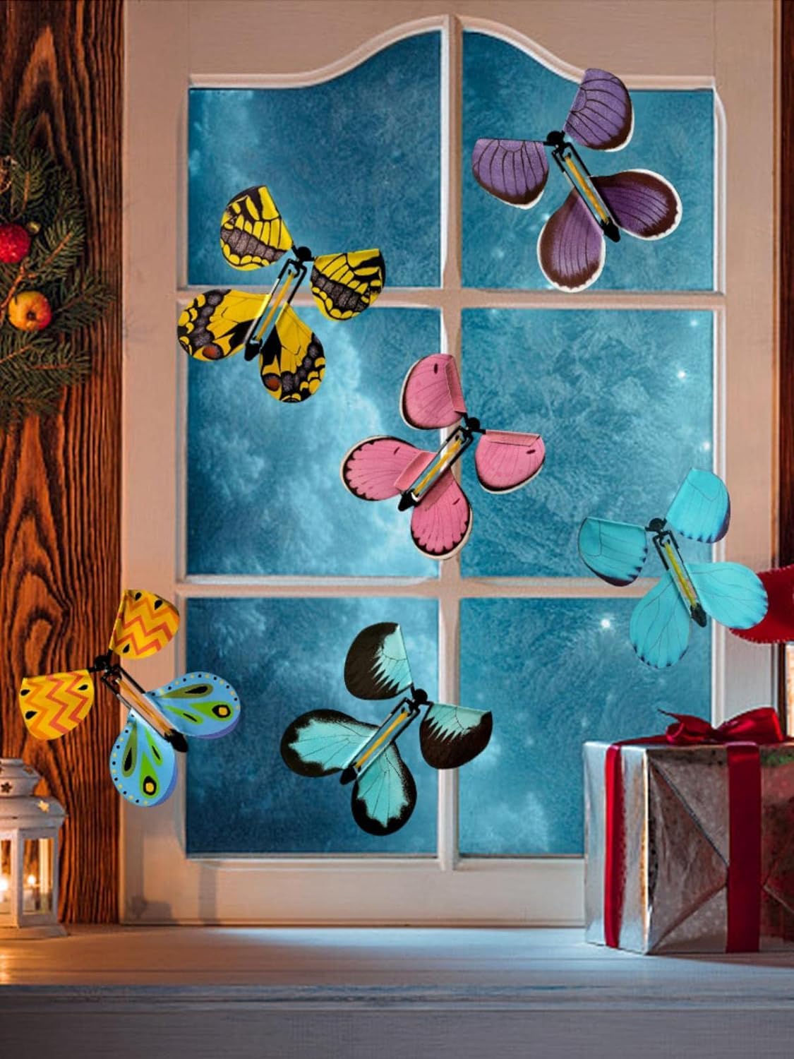 Amazon | マジックフライヤー 飛び出すちょうちょ 6個 バタフライ 動物