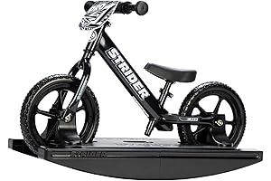 Strider 12" Pro Balance Bike with Rocking Base - Learn to Ride,...