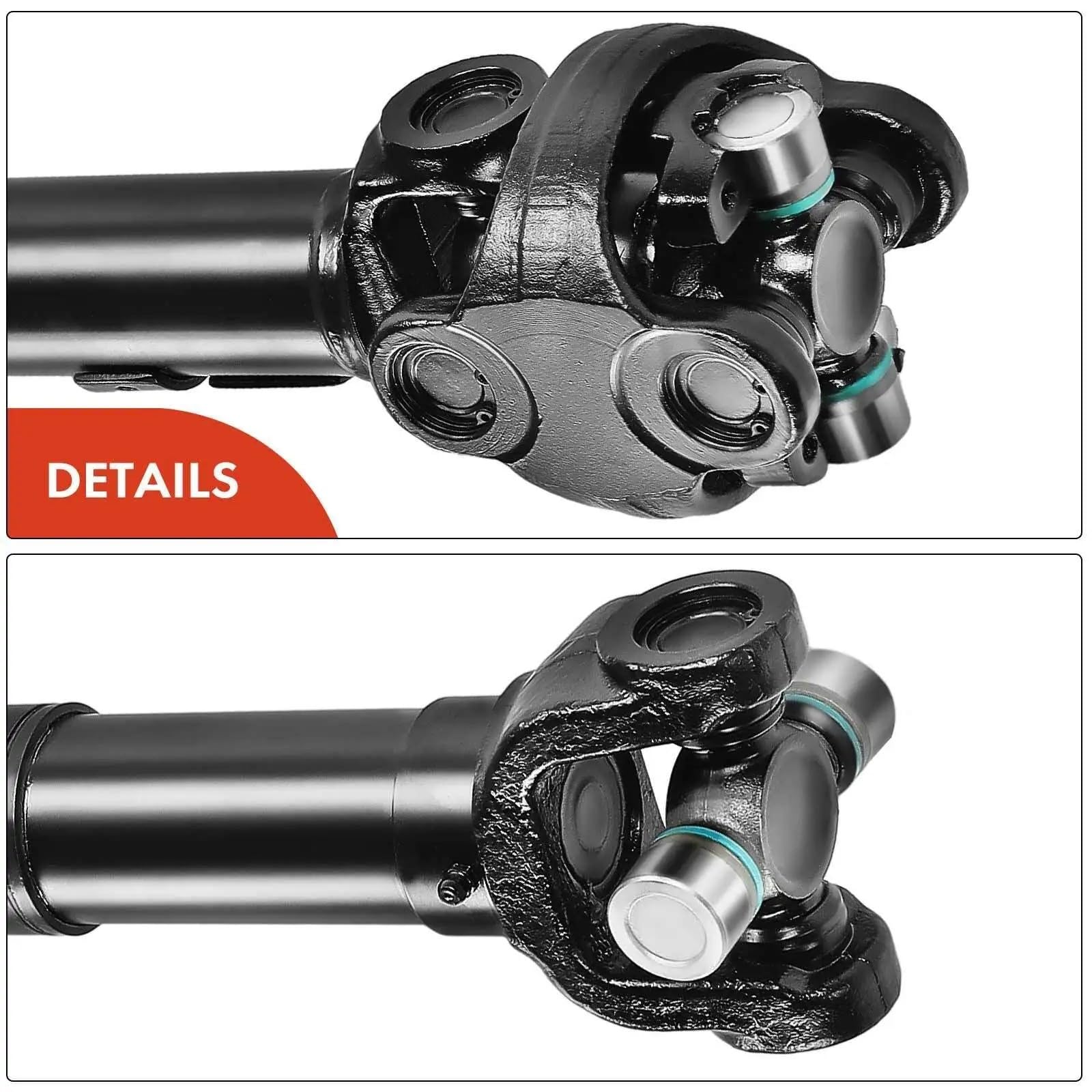 Cardano Albero Trasmissione Per Jeep Per TJ Per Wrangler 2003-2006 4.0L 4WD 52853404AA 52853404AB 52853404AC 52853404AE Gruppo Albero Trasmissione Anteriore