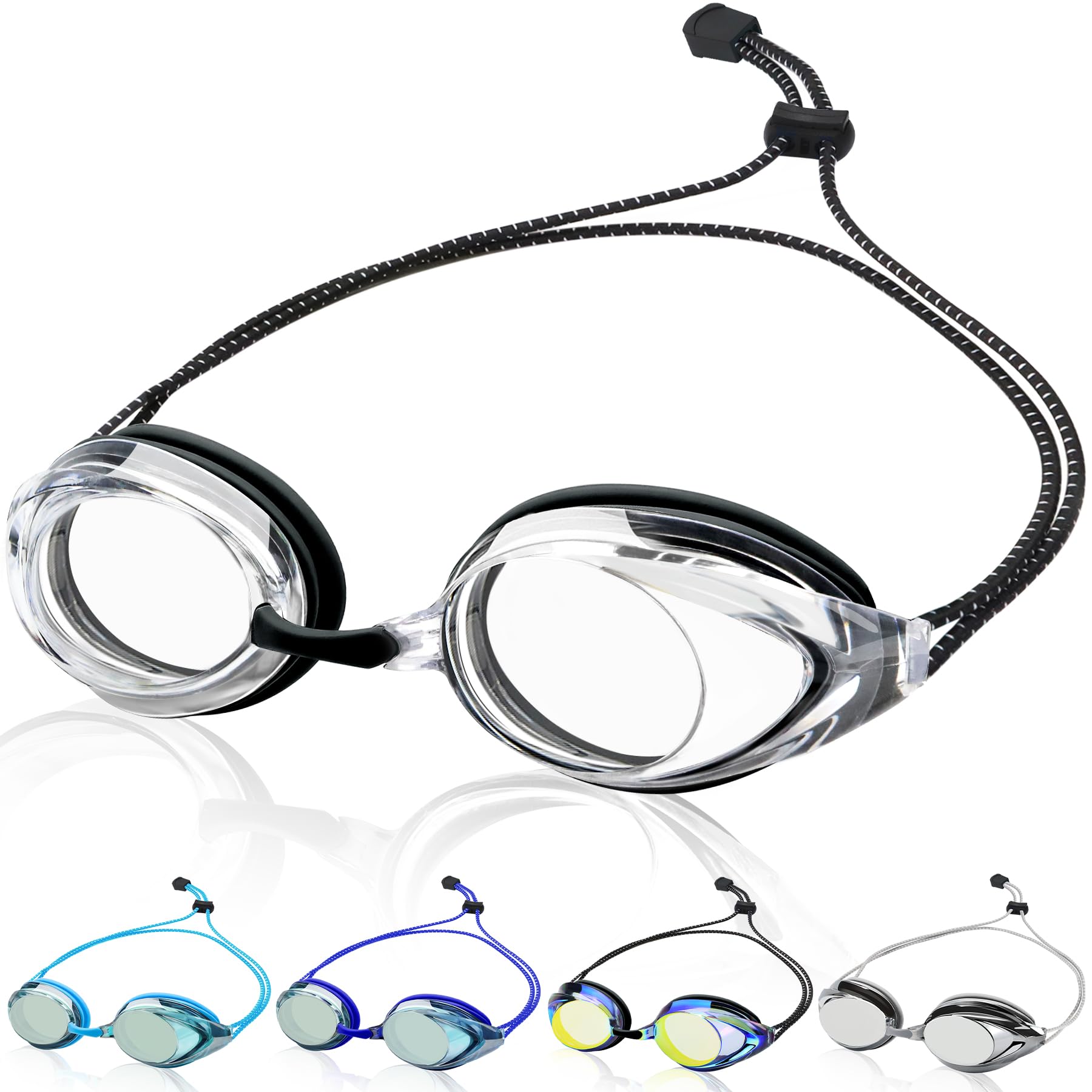 Gafas de natación sin fugas antivaho 0009