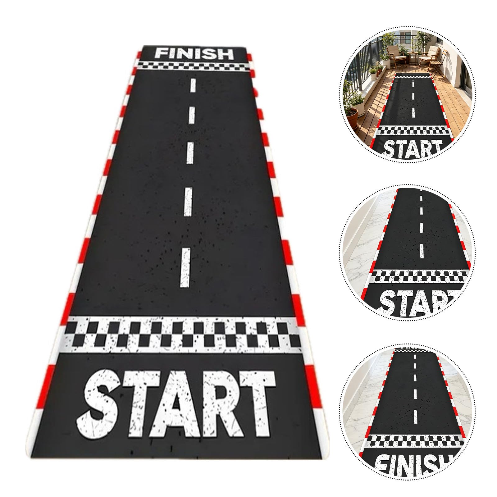 GLEAVI X 60cm Alfombra de Diatomita Antideslizante de Pista de Carreras
