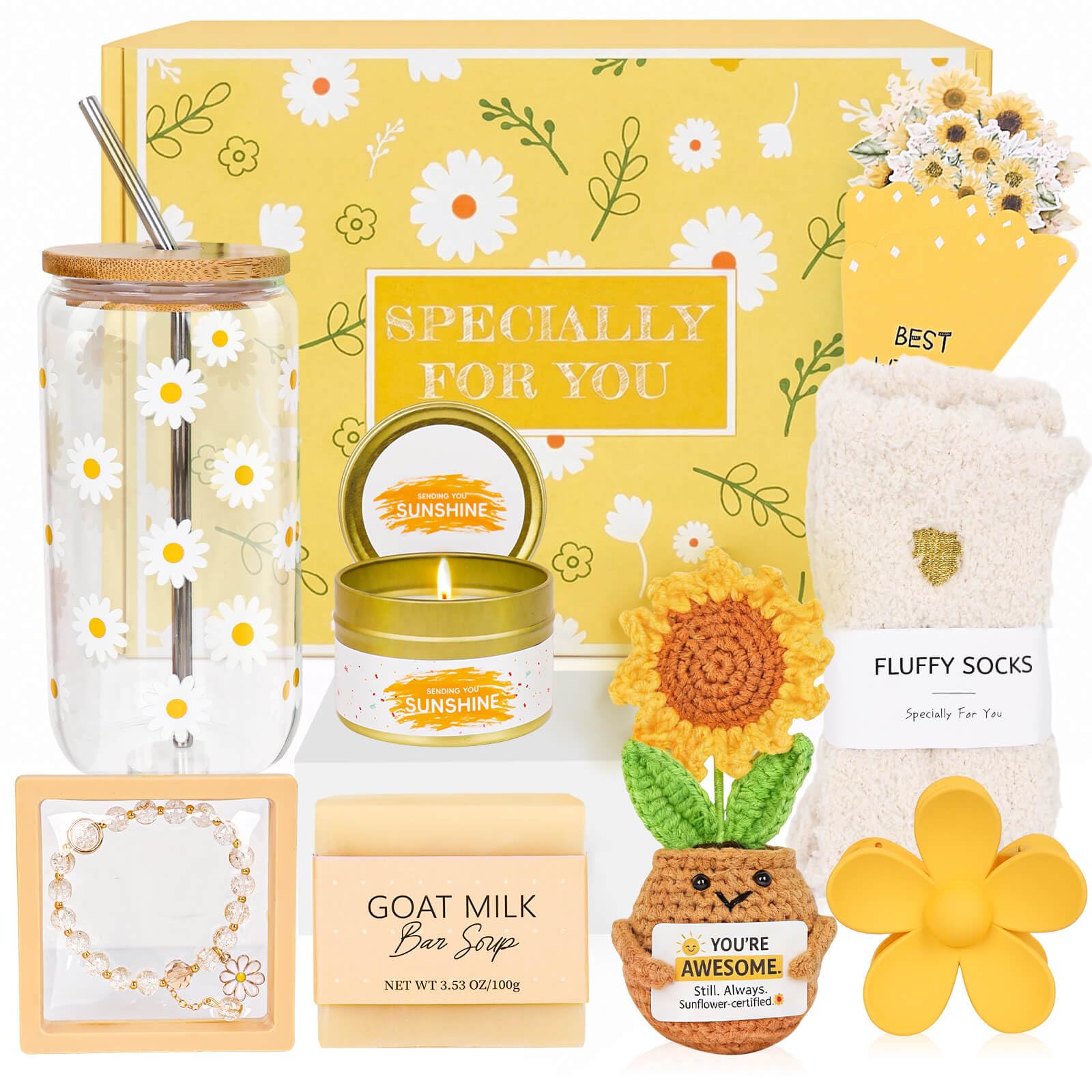 Sunshine Gifts for Teen Girls Teen Girl Gifts Trendy Stuff Teenage Girl Gift Baskets Birthday Gift for Teenage
