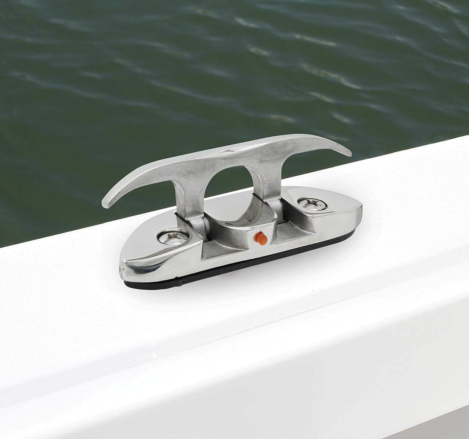 Extreme Max 3006.6631.4 Folding Stainless Steel Cleat - 4-1/2”, Value 4-Pack : Sports & Outdoors