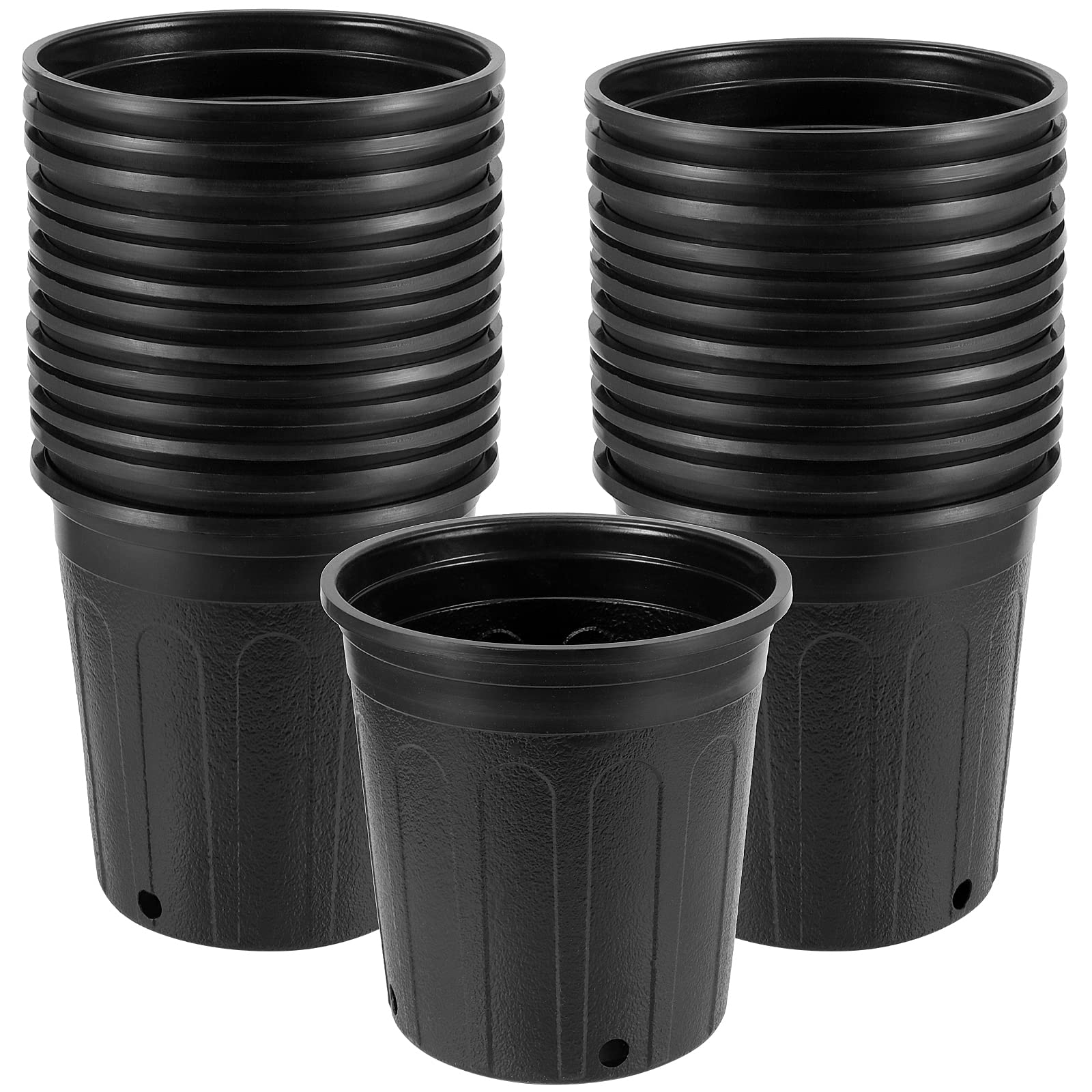 Pots de fleurs de 3,8L anti-choc racinaire pour éviter le pourrissement des jeunes plantes
