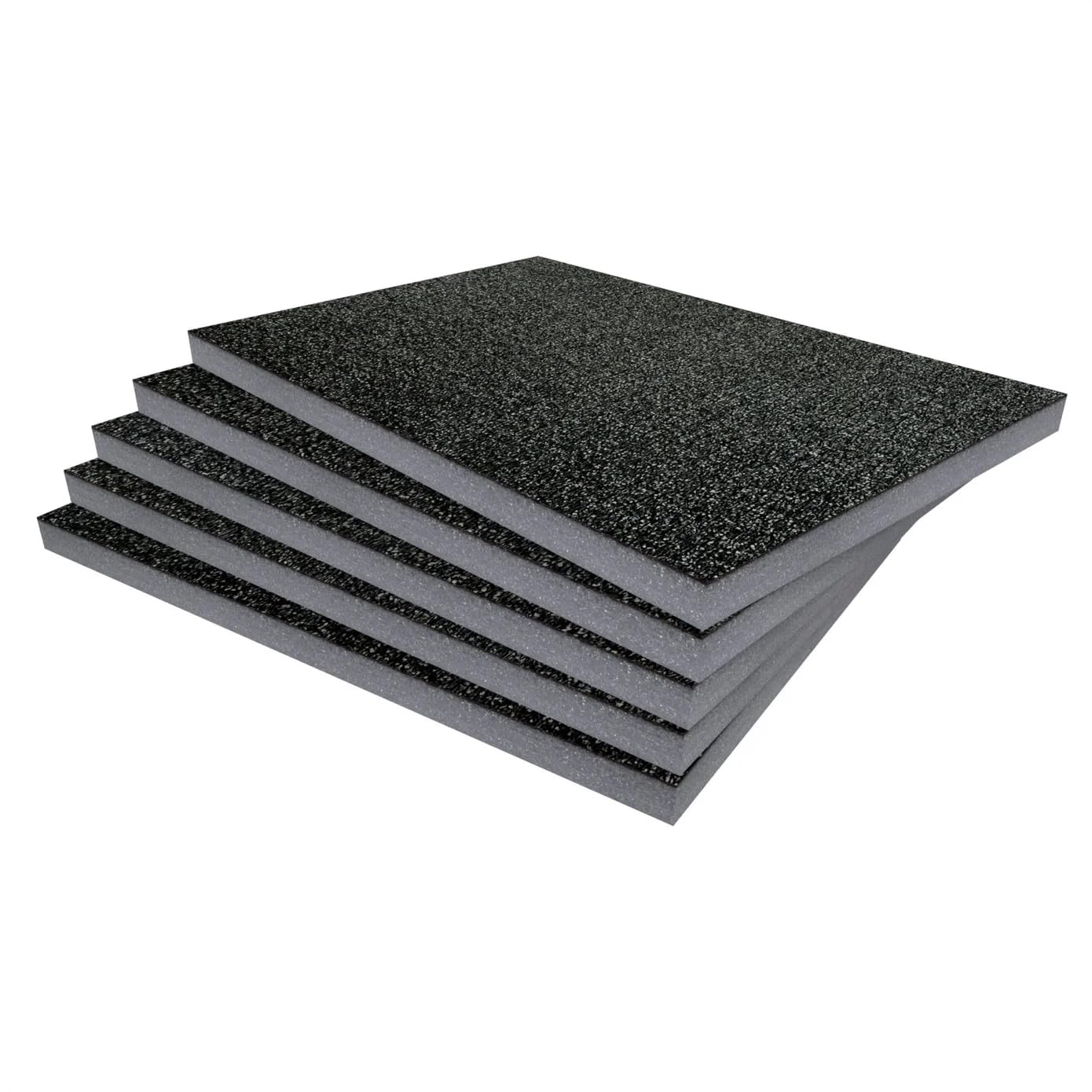Shadow Foam Value Pack 5 szt., wkładki piankowe do organizacji skrzynek narzędziowych, 600 mm x 420 mm, arkusze do wycinania i odklejania do skrzynek na narzędzia, skrzyń na narzędzia i walizek