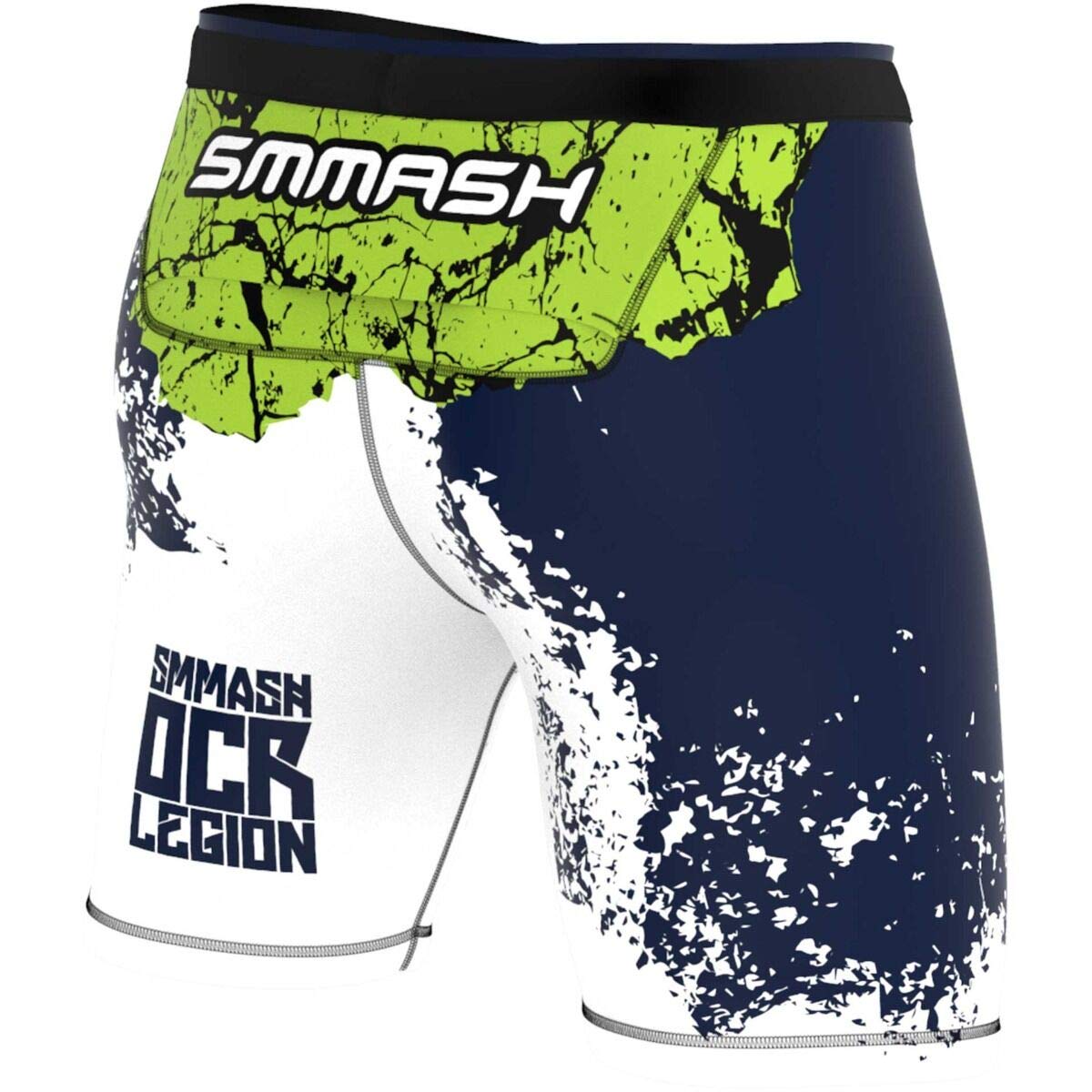 SMMASH Pantalon De Compression Hommes Course À Pied Court Leggings Leggings De Sport pour Hommes Respirant Technologie Second Skin Pantalon De Course Léger