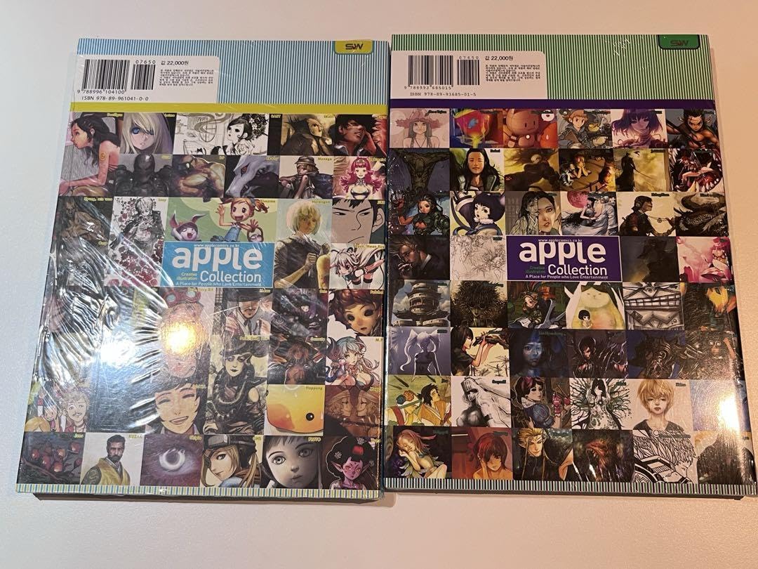 イラスト集　apple 1〜4 キム・ヒョンテ ほか Amazon.co.jp: イラスト集 apple 1～4 キムヒョンテ ほか : おもちゃ