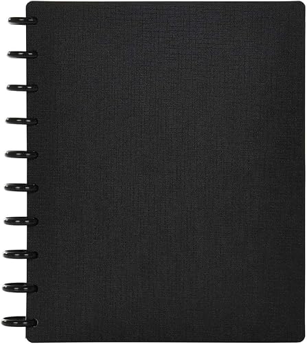 Vista 167 de Talia - Agenda personalizable con aros, (Fireworks Deep Lake, con discos Deep Lake, tamaño mediano (7.5 x 9.75 pulgadas).