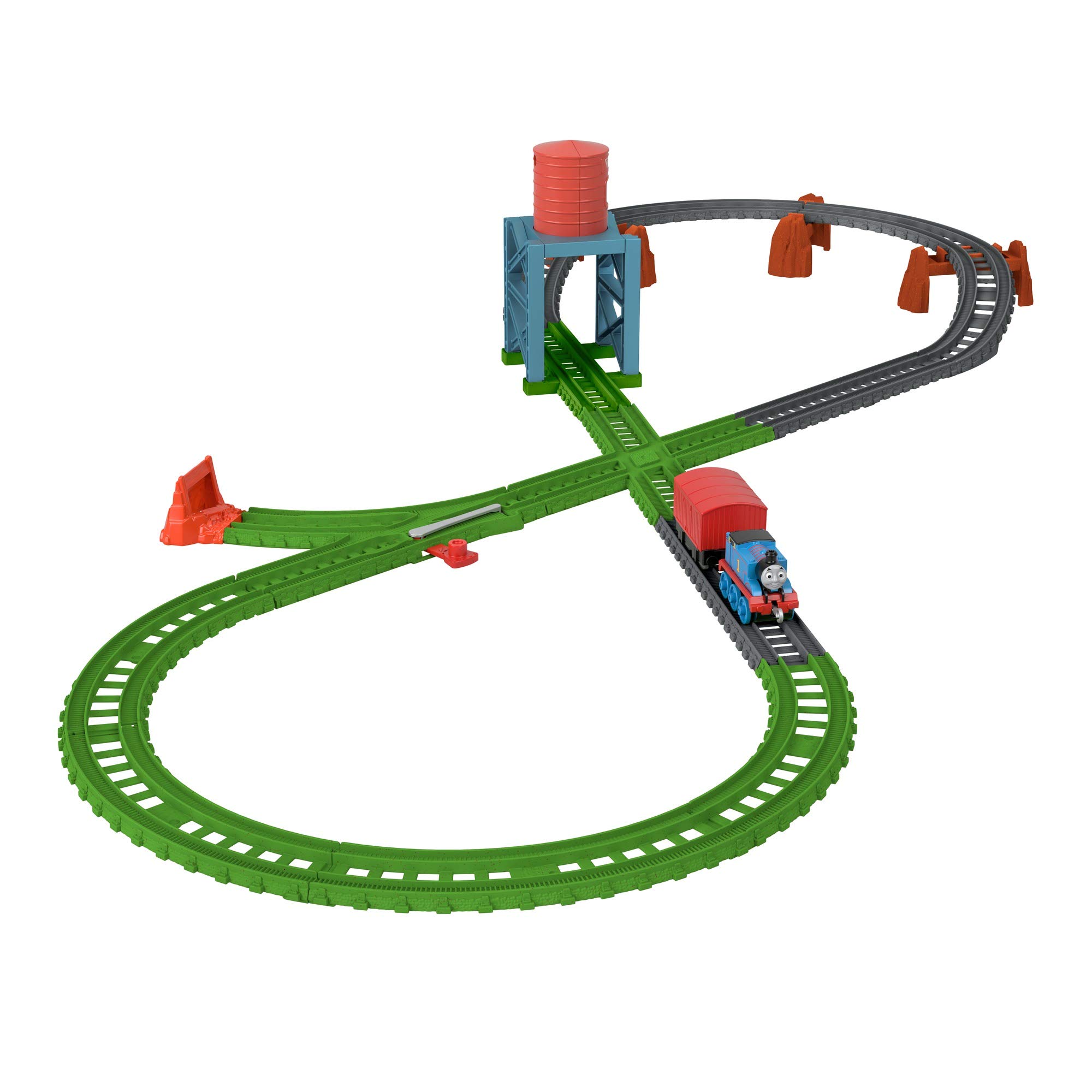 Thomas ve Arkadaşları GXD47 Buhar İstasyonu Seti : Amazon.com.tr