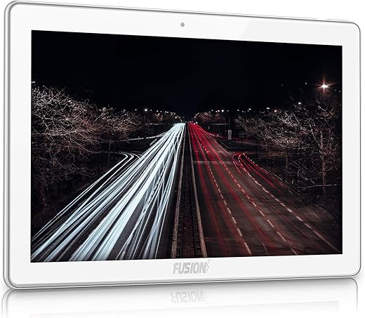 FUSION5 10.1 inch/25.65 cm 1080p Full HD 4GB RAM 64GB Storage Octa Core 4G Android 10 Cellular Tablet PC (Silver)