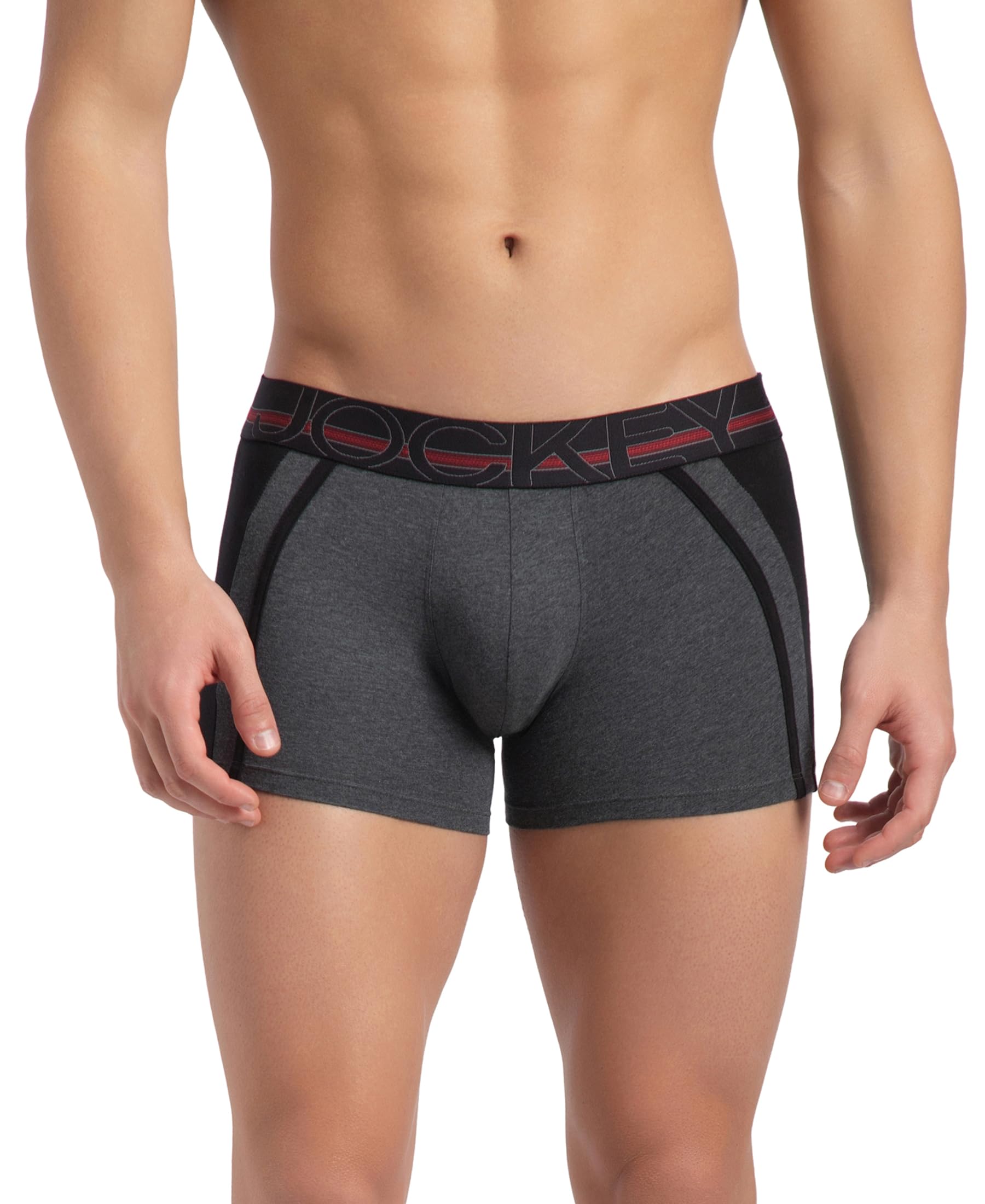 jockey US21 Men's Super Combed Cotton Elastane Stretch Solid Trunk with Ultrasoft Waistband-picture-37