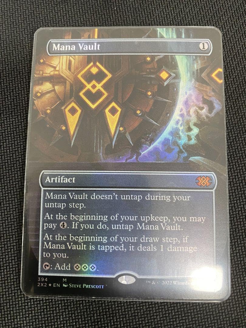 Amazon.co.jp: MTG 魔力の櫃Mana Vault 英語版 ボーダーレス Foil 