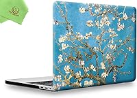 Vista 65 de UESWILL Funda de Carcasa Rígida Mate Compatible con MacBook Pro (Retina, 13 pulgadas, principios de 2015/2014/2013/finales de 2012), Modelo Negro