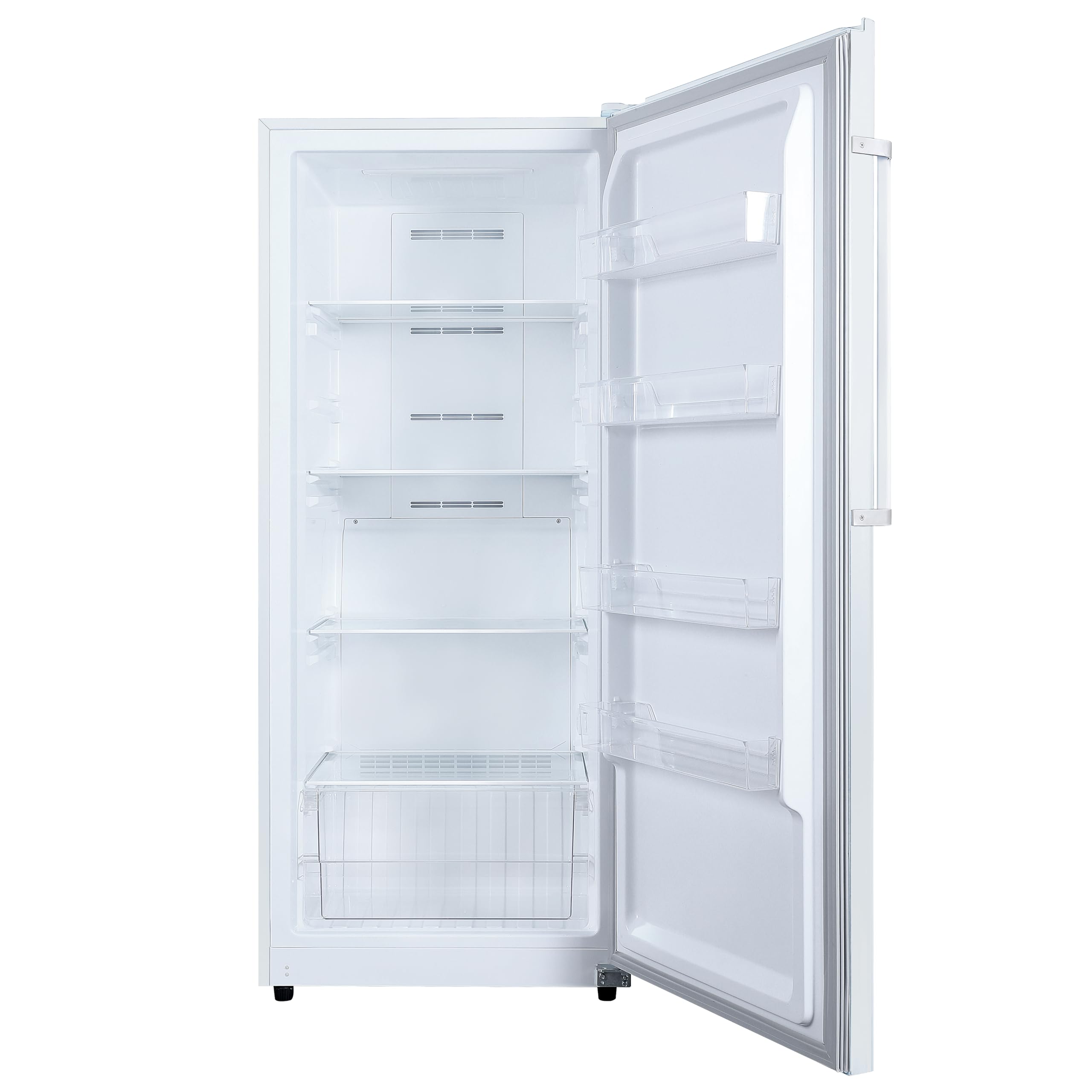 Premium Levella Pfv1405xw 14 Cu. Ft. Frost Free Upright Freezer In White on Fridge.com - View 3