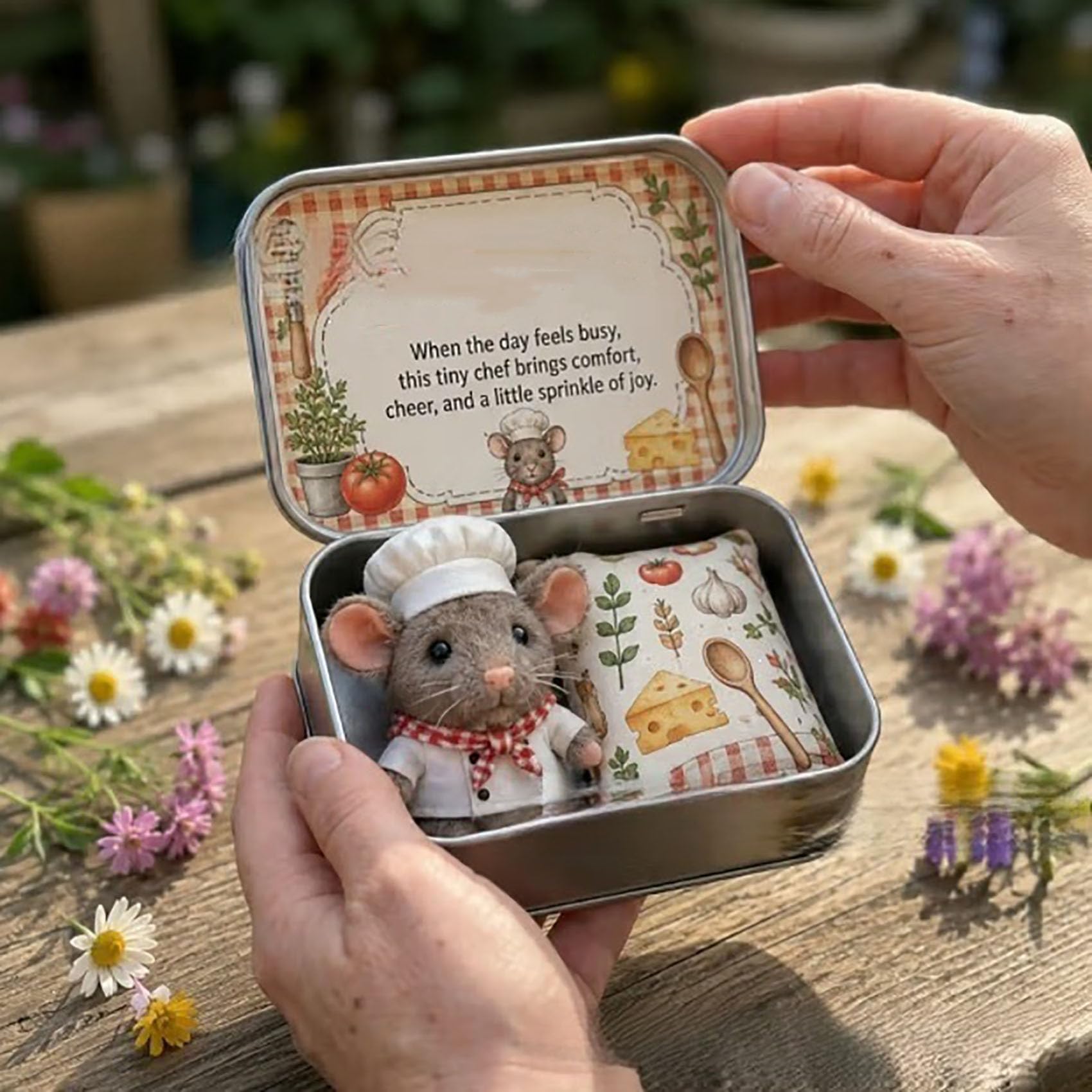 Personalized Pocket Hug Mini Plush Animal Gift Box (#G)