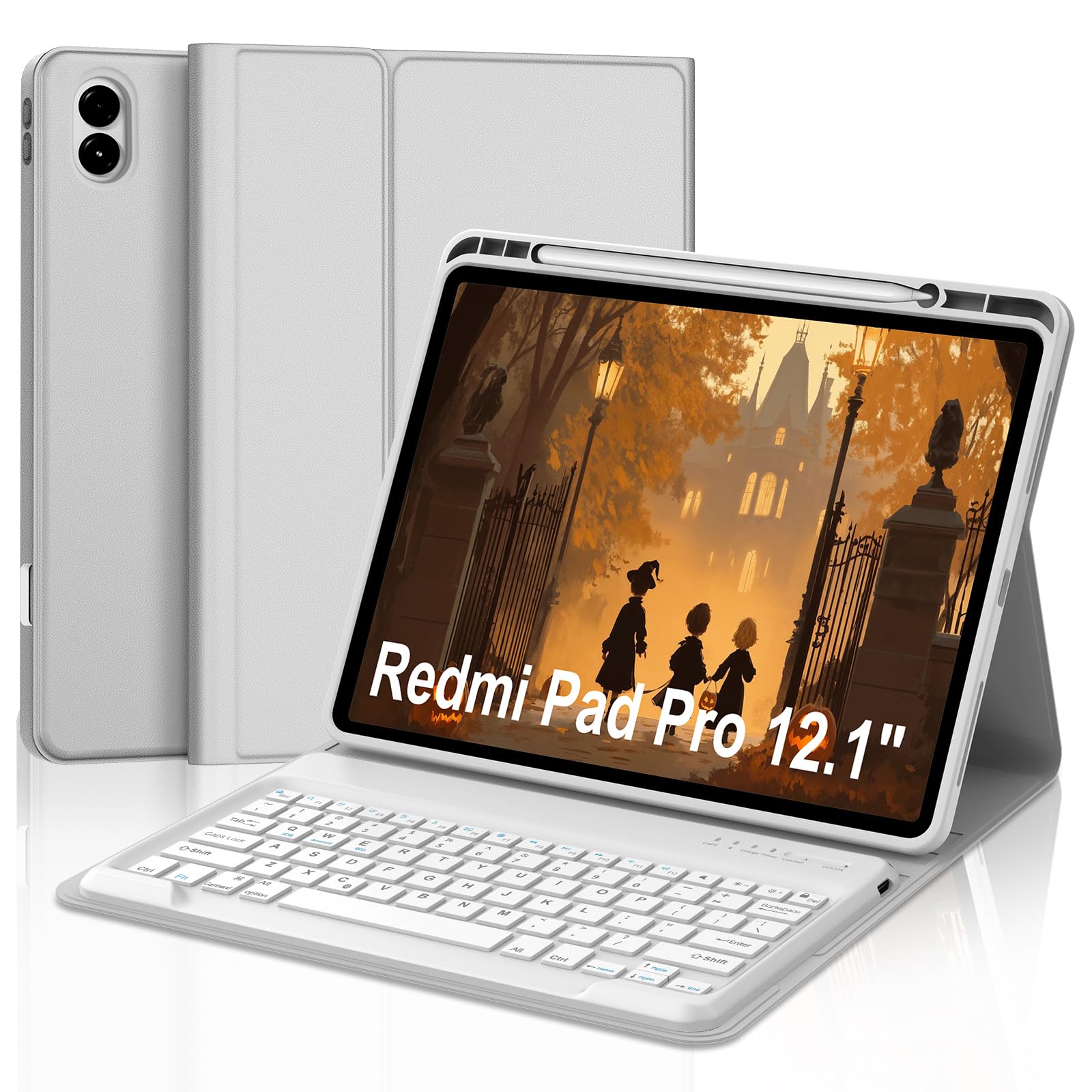 Redmi Pad Pro 128gb国内版+ワイヤレスキーボード付きケース IVEOPPE for Redmi Pad Pro Keyboard with Case for Xiaomi Redmi Pad