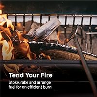 Vista 3 de BioLite, FirePoker, acero inoxidable de 23" para una fácil gestión del combustible y el fuego