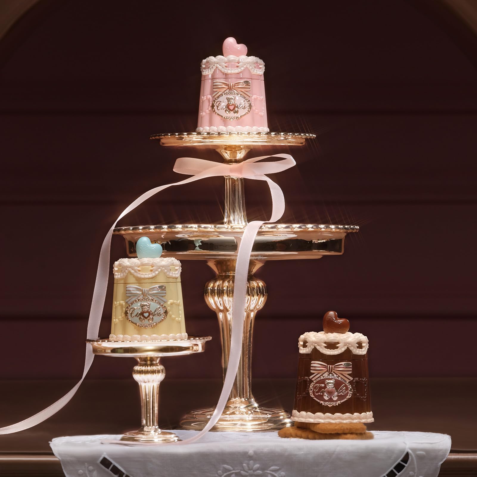 Flower Knows The Sweetie Bear Coating Lip Jelly,Soft Moisturizing Tinted Lip Gloss with Botanicals,Lightweight Non-Sticky Pink Lips Plumper,Cruelty-Free,0.18 oz()