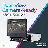 Vista 7 de Pioneer AVH-3500NEX 7" Motorized Touchscreen, Single Din – Wired Apple CarPlay & Android Auto, Bluetooth, Backup Camera, HD Radio, SiriusXM, FLAC