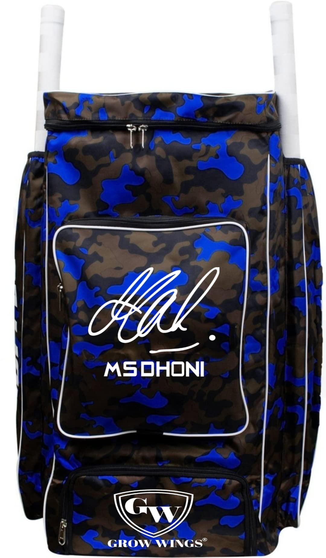 Grow wings Blue Cricket Kit Bag with Attractive Design Cricket Kit Bag for Cricketer-picture-21