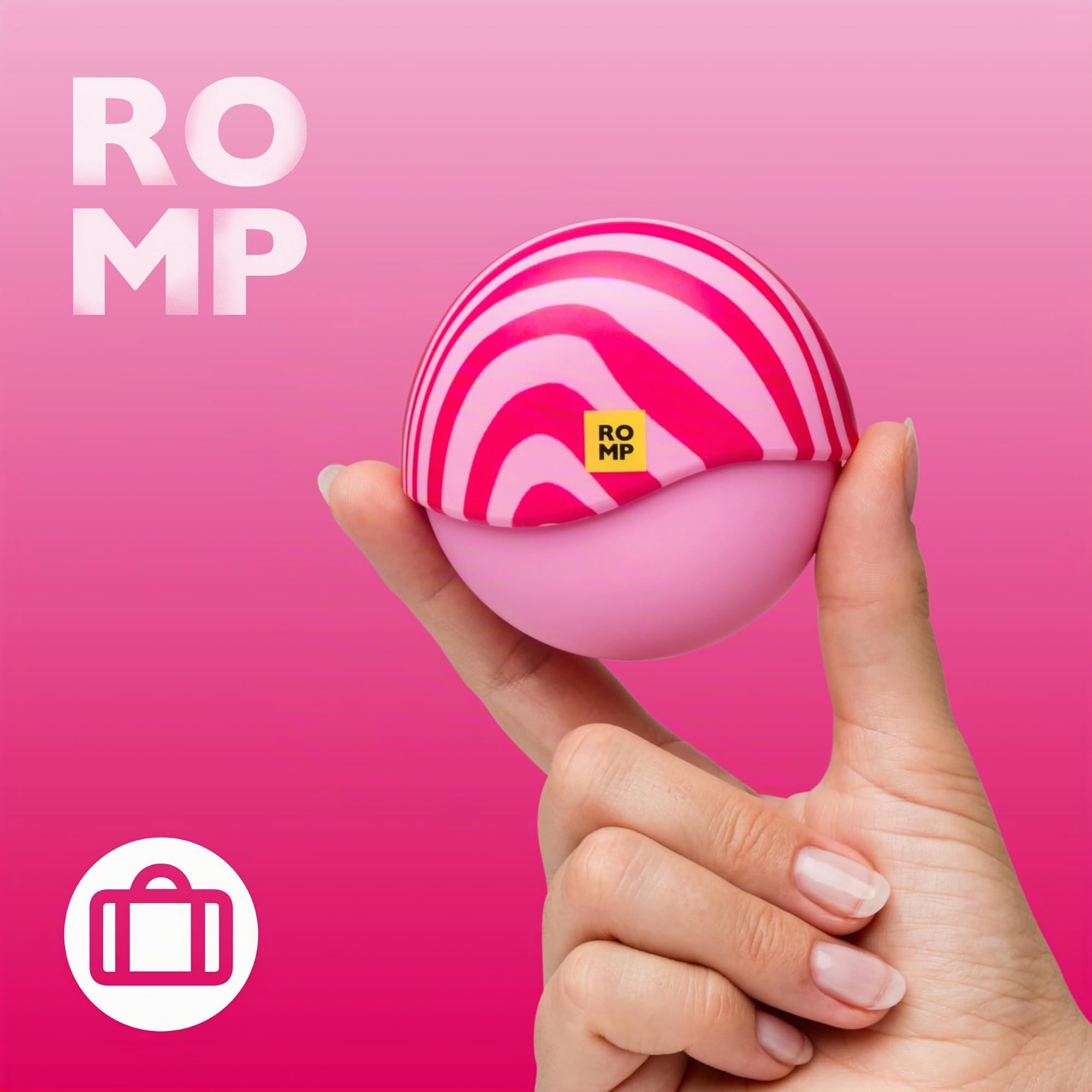 ROMP Spin Vibrator Sex Spielzeug für Frauen | Klitoris Stimulator | Erotisches Sexspielzeug Wasserdicht | Wiederaufladbar Massager in Reisegröße | Sauger für intensive Stimulation & Orgasmen