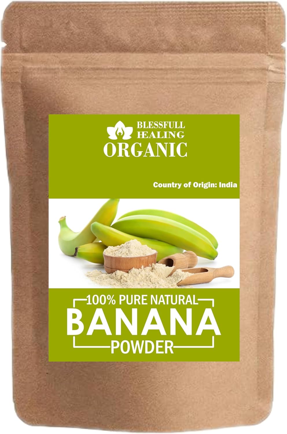 Blessfull Healing Organic 100% Pure Natural Banana Powder | 200 Gram / 7.05 oz