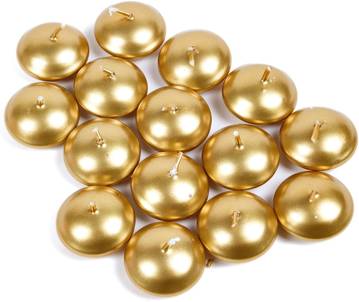 Premium Floating Candles, 10 Pack 5 Hour Burn Time, Vegan Great Value