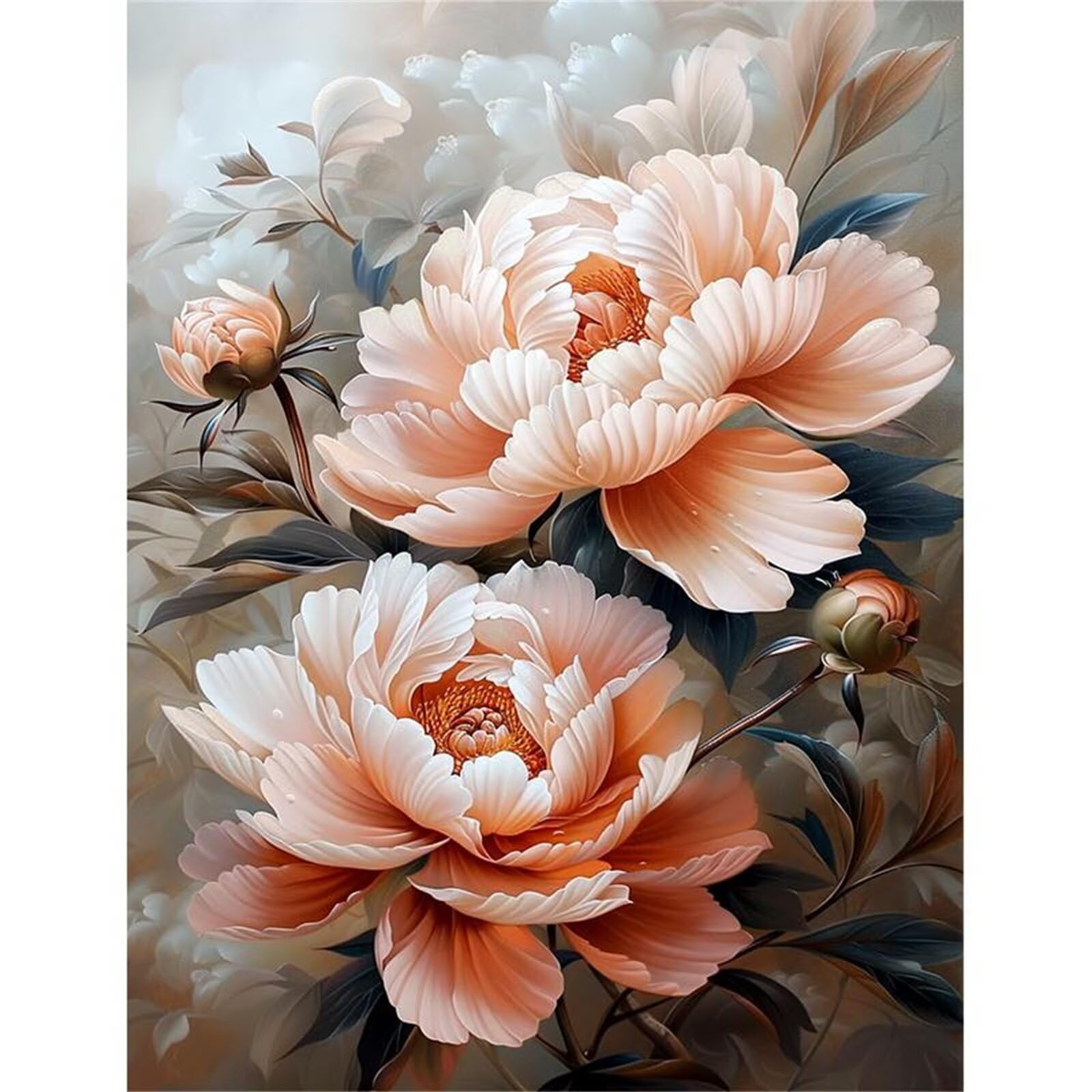 Puzzle 1200 elementów, kwiaty piwonii dla dorosłych, 75 x 50 cm, puzzle edukacyjne, wyzwanie, zabawka, 1200 elementów, puzzle dla dorosłych i dzieci