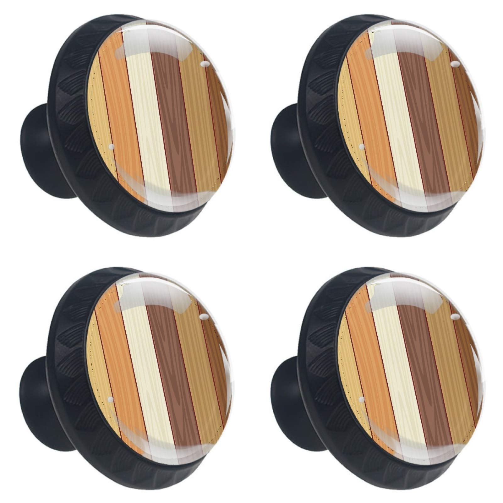 Boutons de meubles en verre stratifié robustes et ergonomiques pour tiroirs