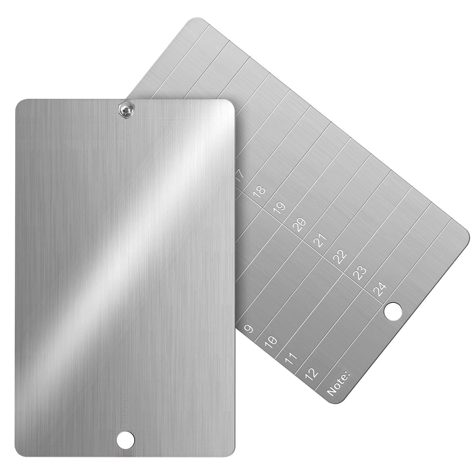 Codesteel Steel Crypto Seed Phrase Storage – Plaque de phrase Bitcoin en  métal pour matériel de sauvegarde à froid, 2 plaques et joints de sécurité  : Amazon.ca: Outils et Bricolage