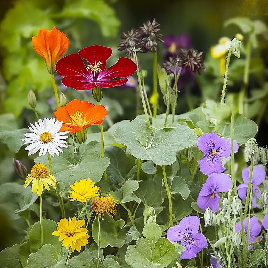 Ferry-Morse Edible Flower Bulk Wildflower Seeds, 178,000+, 1 lb